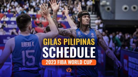 schedule gilas pilipinas|SCHEDULE: Gilas Pilipinas at FIBA World Cup Asian .